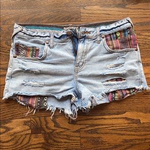 Free people denim cutoffs